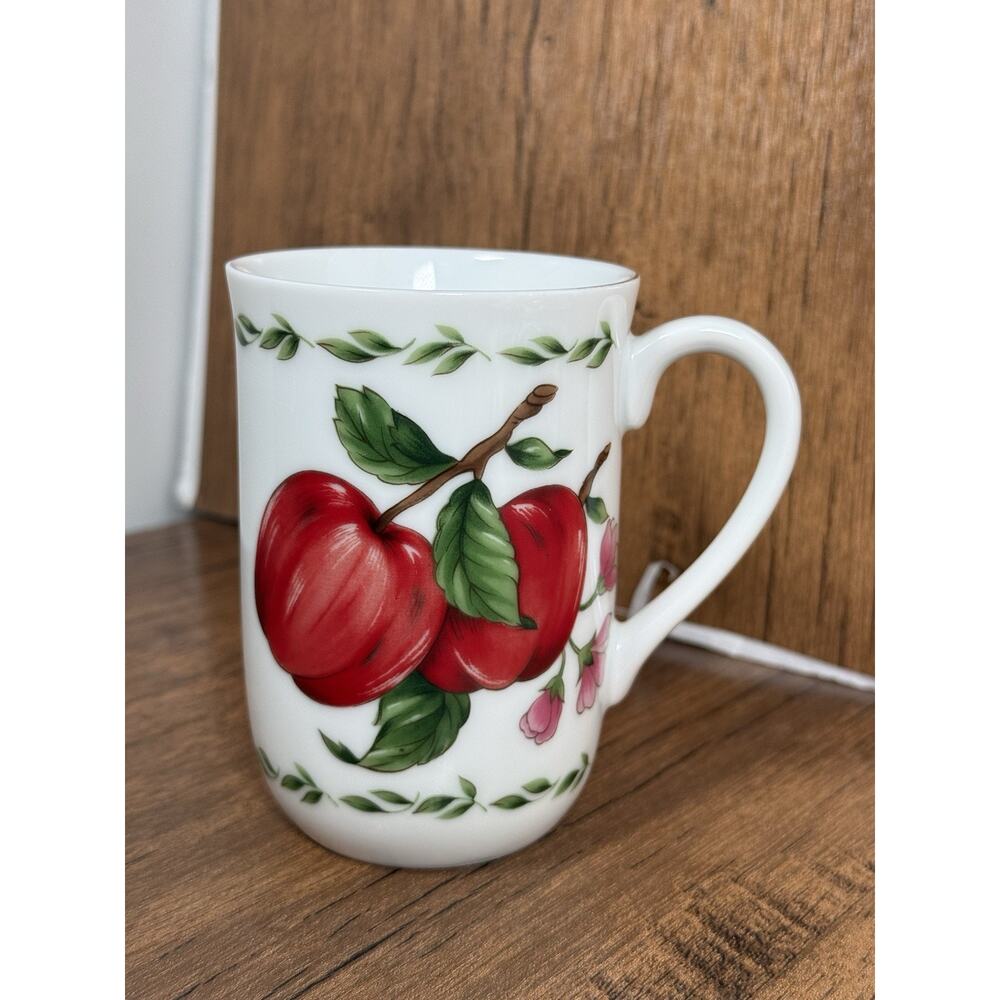 Otagiri Apple Blossom Tea Coffee Mug Cup Porcelain Japan